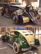 XI Futuristic Gangster Car