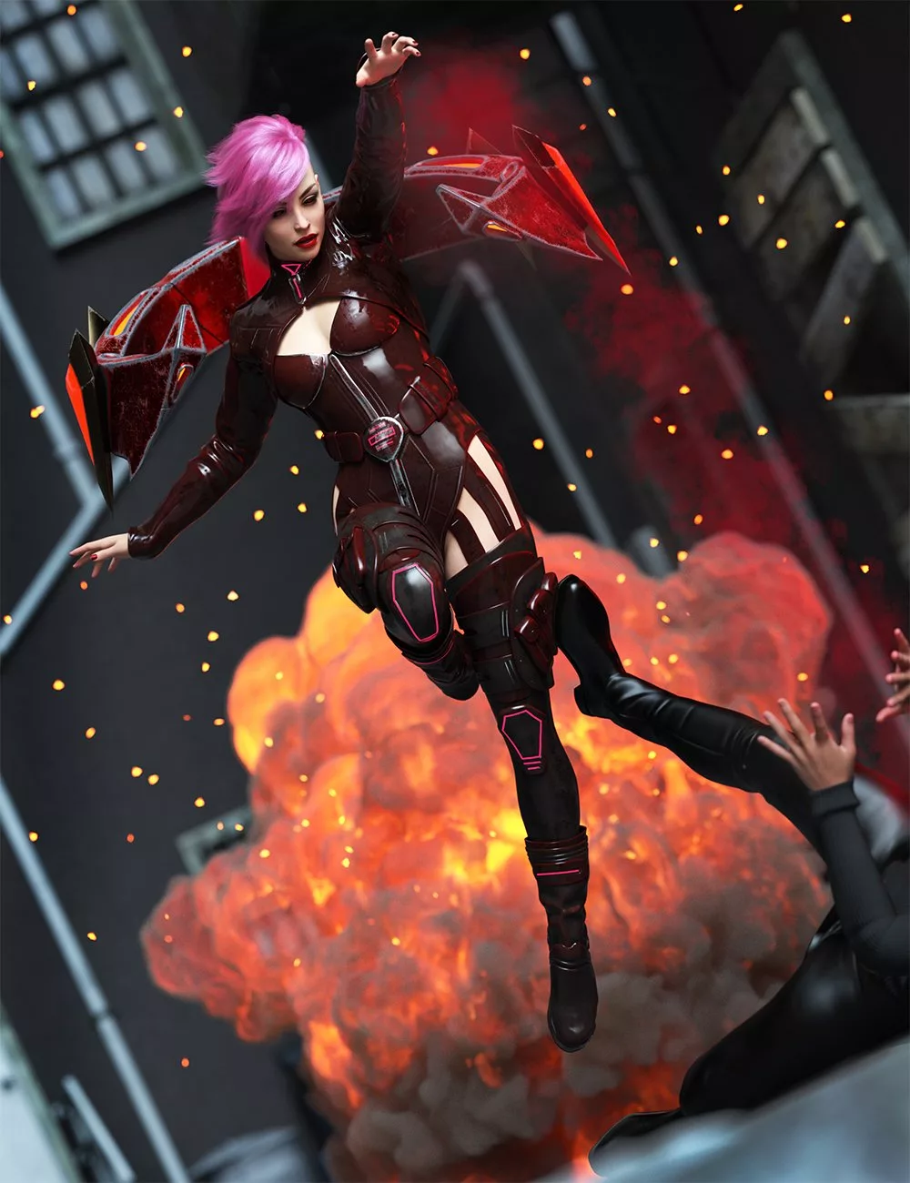 Action Hero Poses for Genesis 9