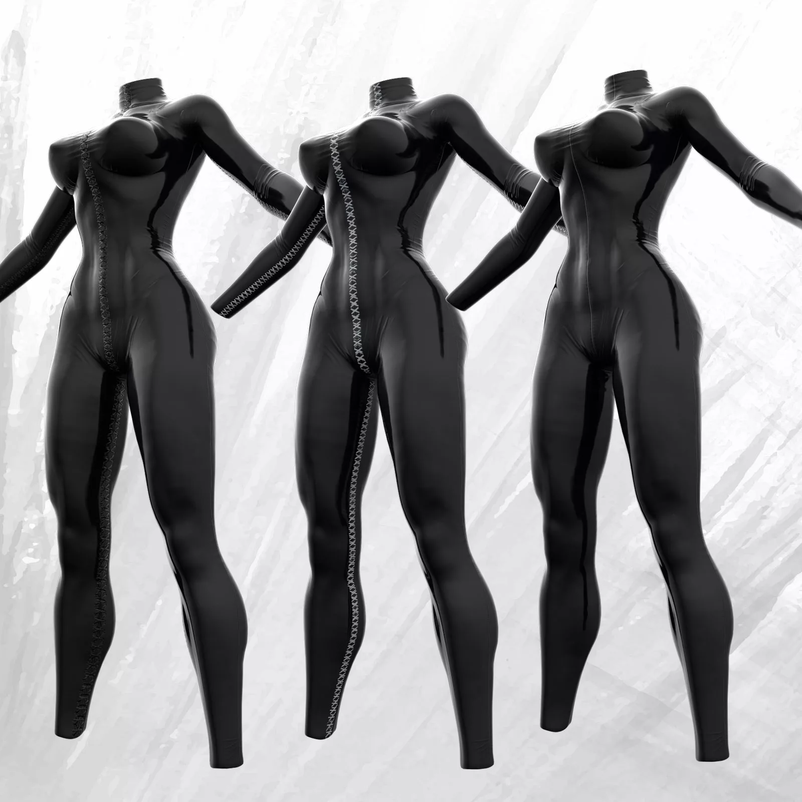 dForce Vixen Suit Genesis 9 and 8 Female
