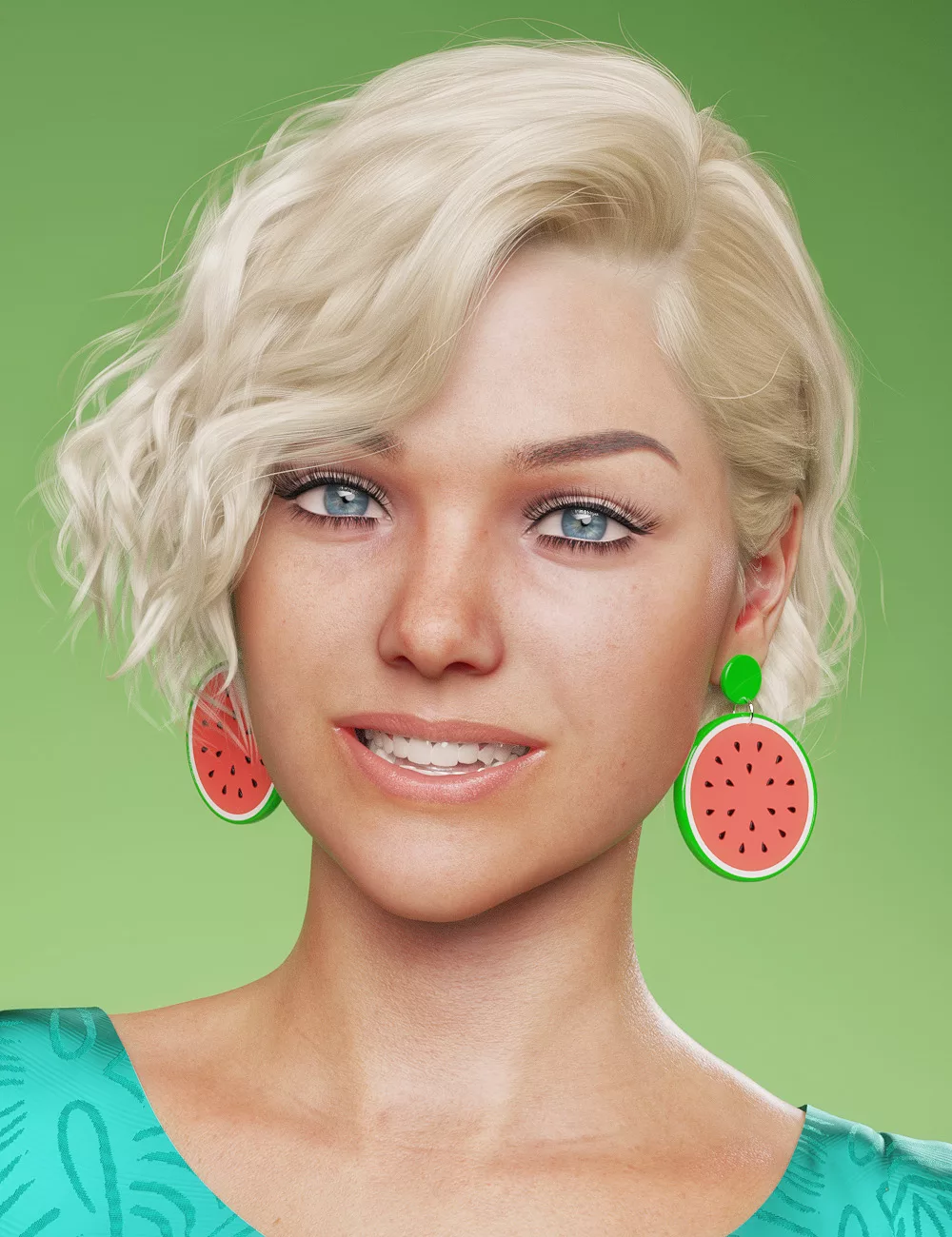 Feeling Fruity Earrings for Genesis 9, 8.1, and 8