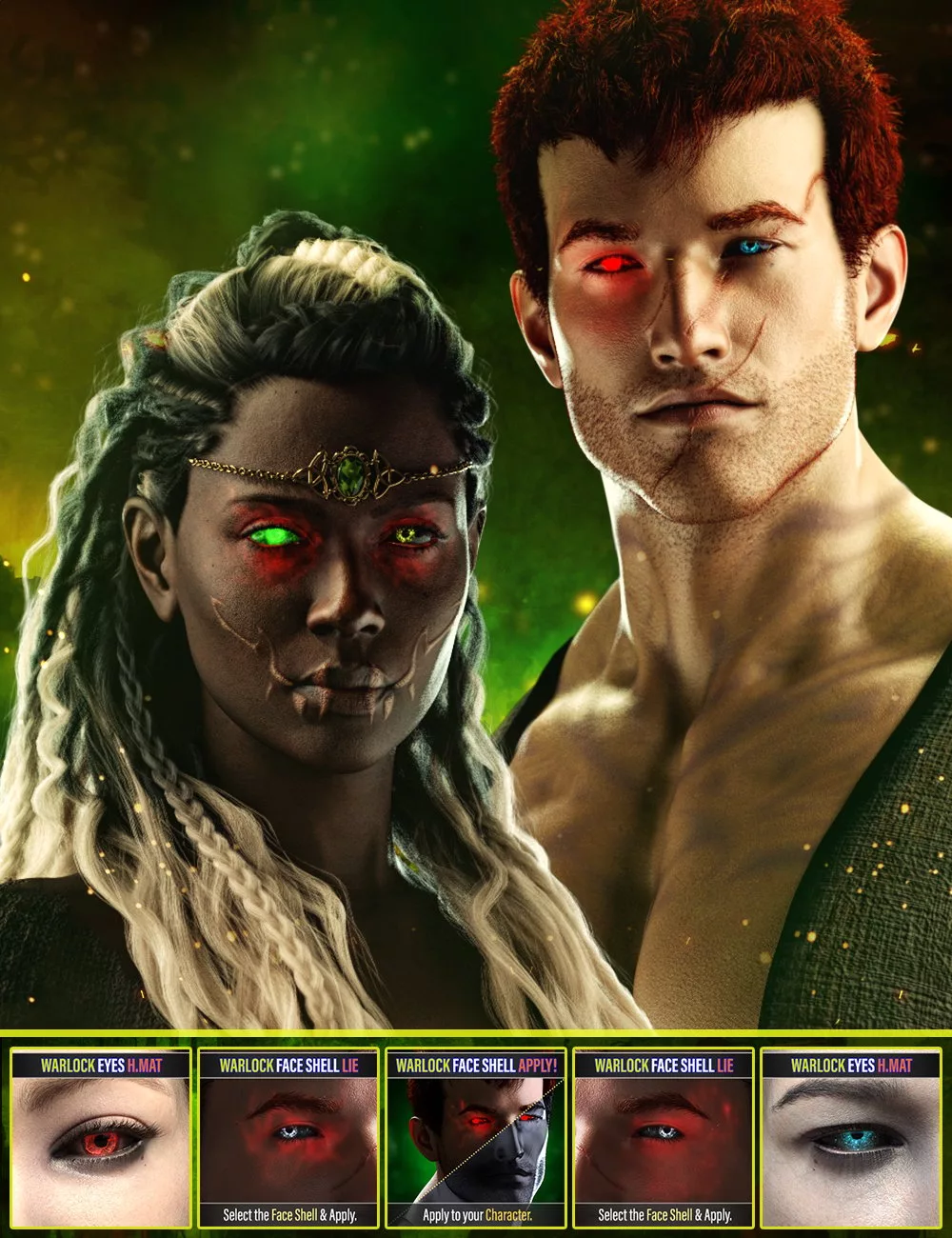 FPE Warlock Eyes for Genesis 9