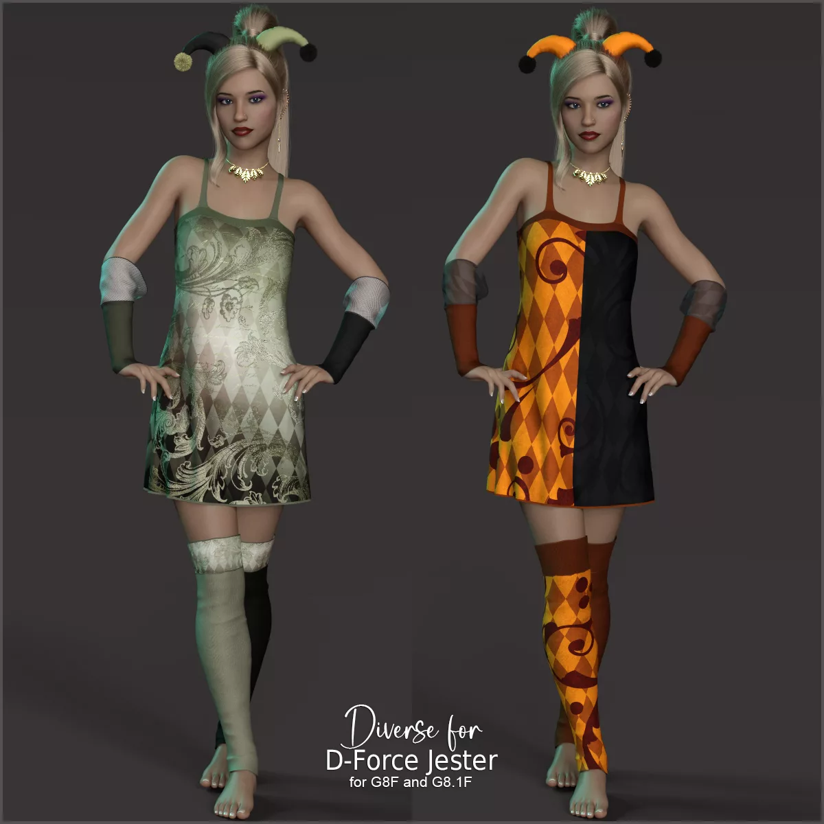 Diverse for D-Force Jester for G8F & G8.1F