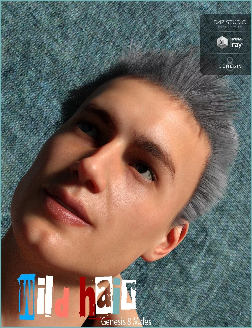 Wild Hairs for Genesis 8 Male