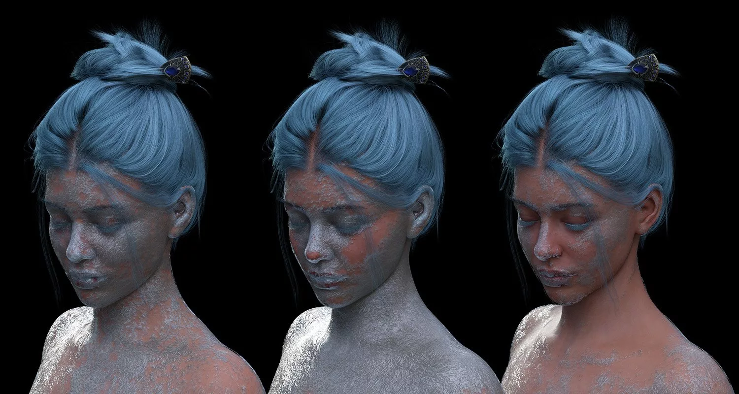 Ice and Snow Skin Builder Genesis 9