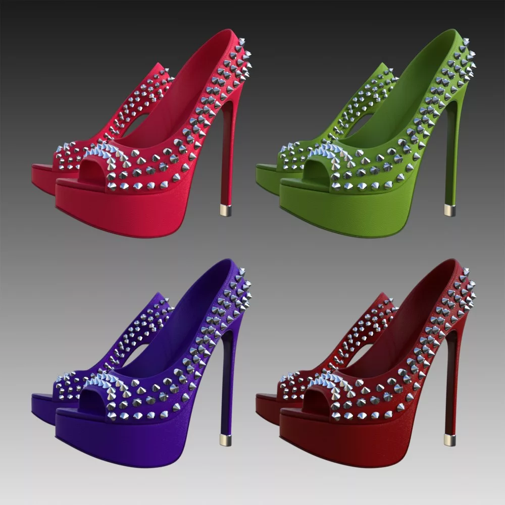 Glamour Pin of Heels 18 for G9