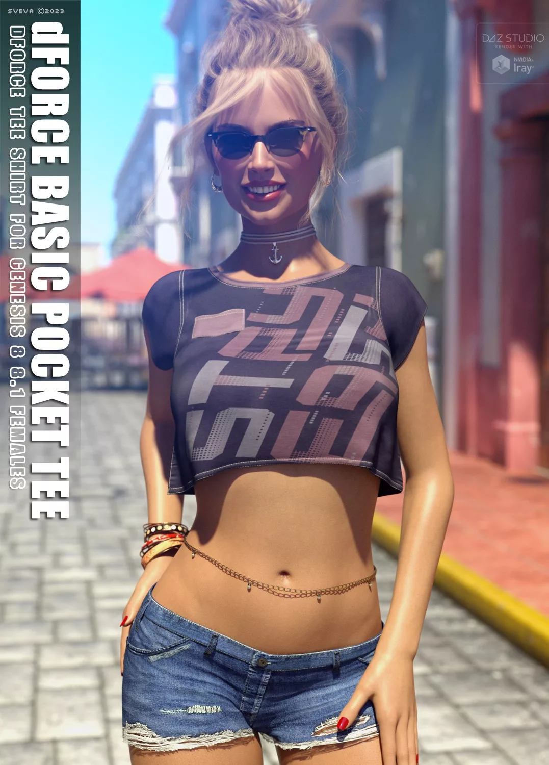 dForce Basic Pocket Tee G8G8.1F