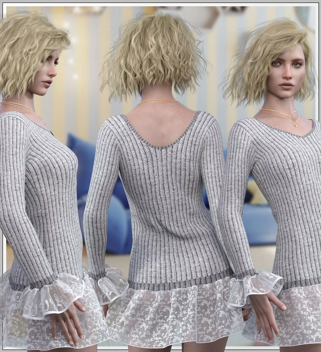 dforce- Autumn Sweater & Sweaterdress G8F