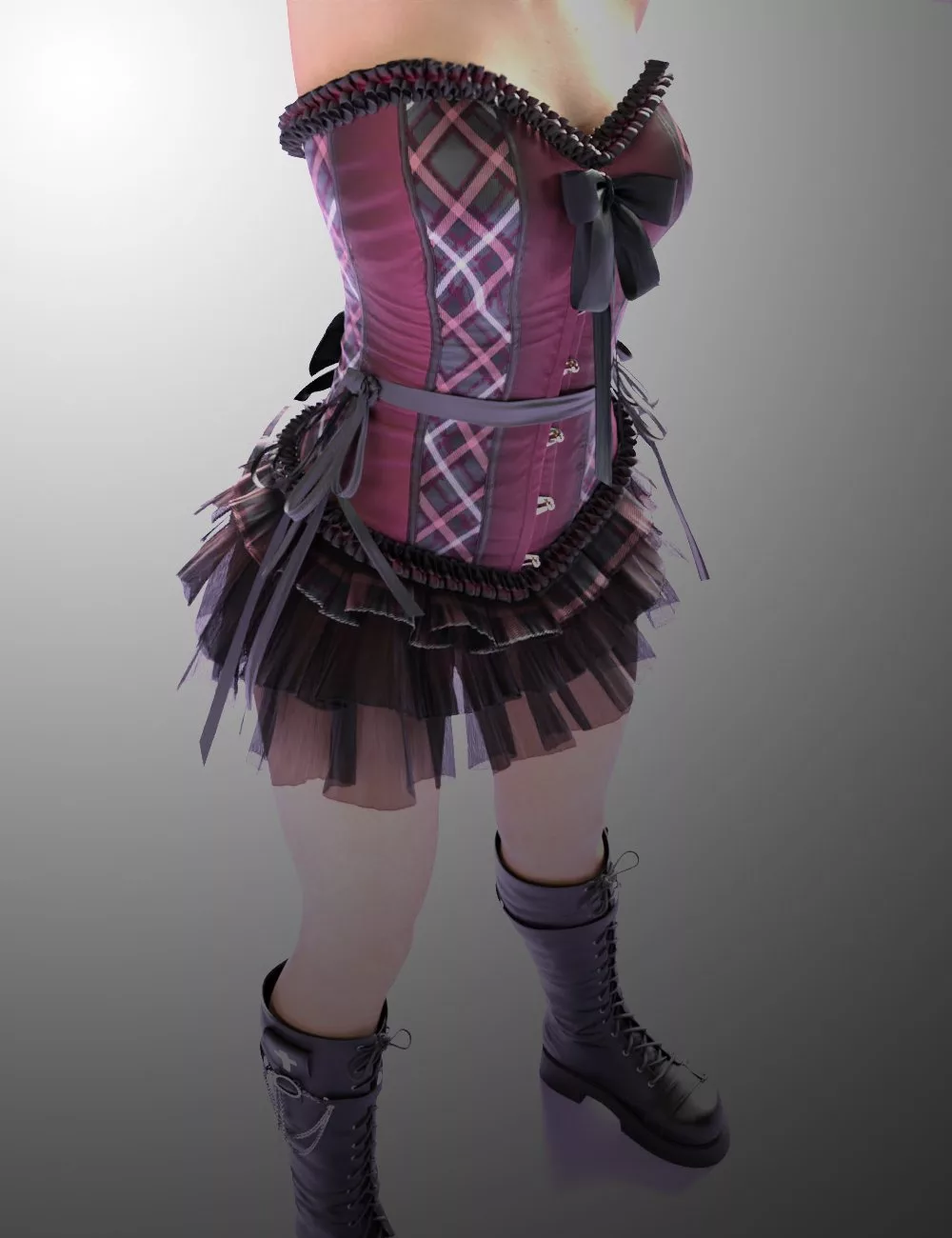 JF Idol Outfit with dForce for Genesis 9, 8.1, and 8 Females