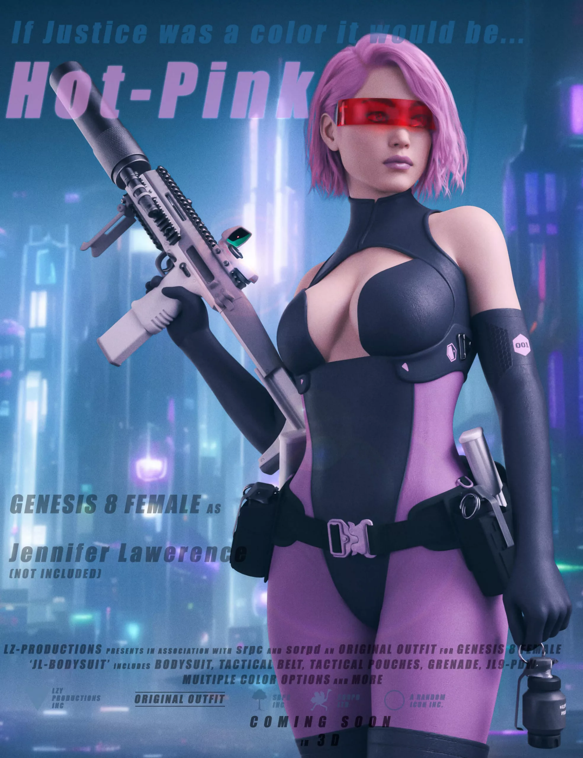 JL Bodysuit for Genesis 8 Female