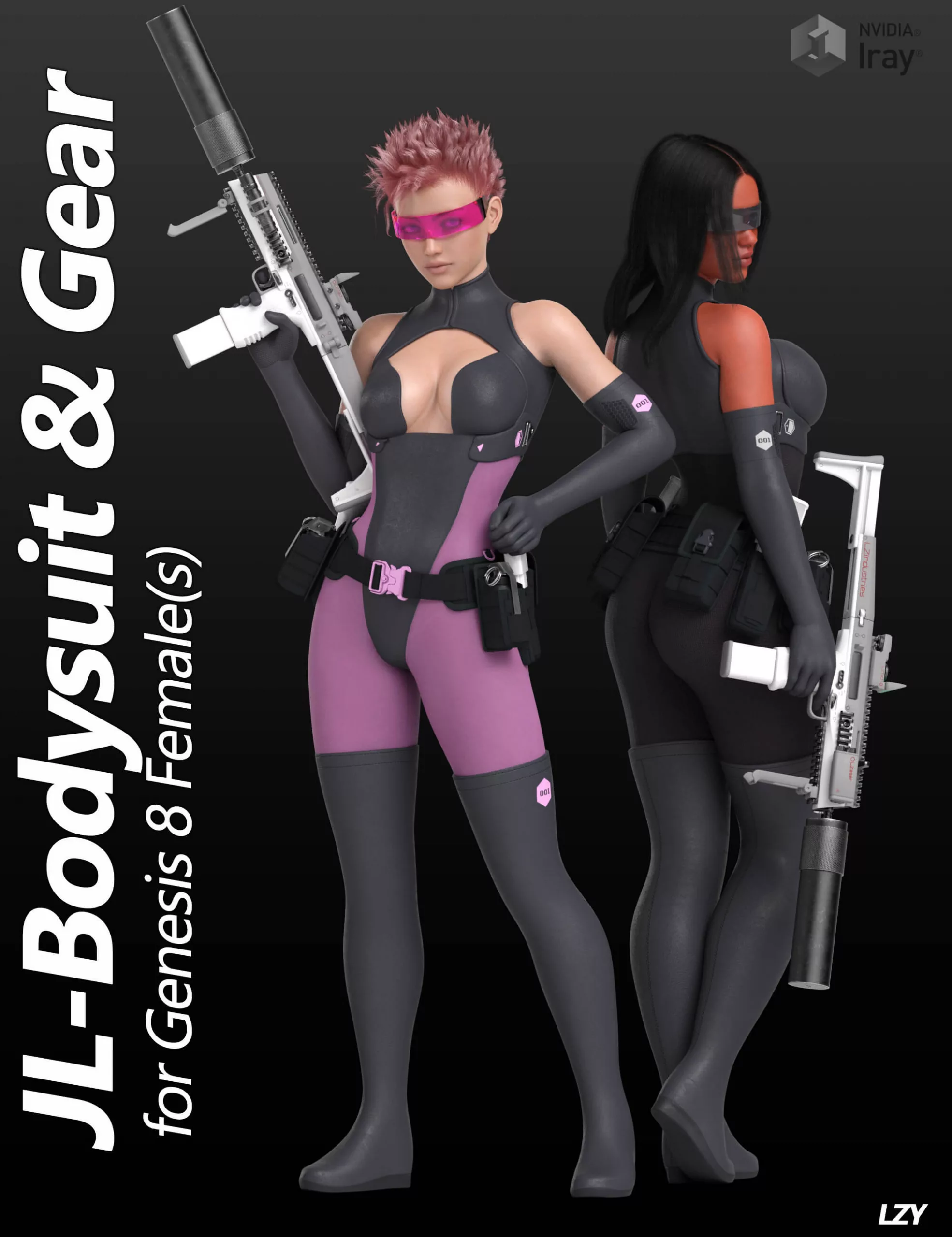 JL Bodysuit for Genesis 8 Female