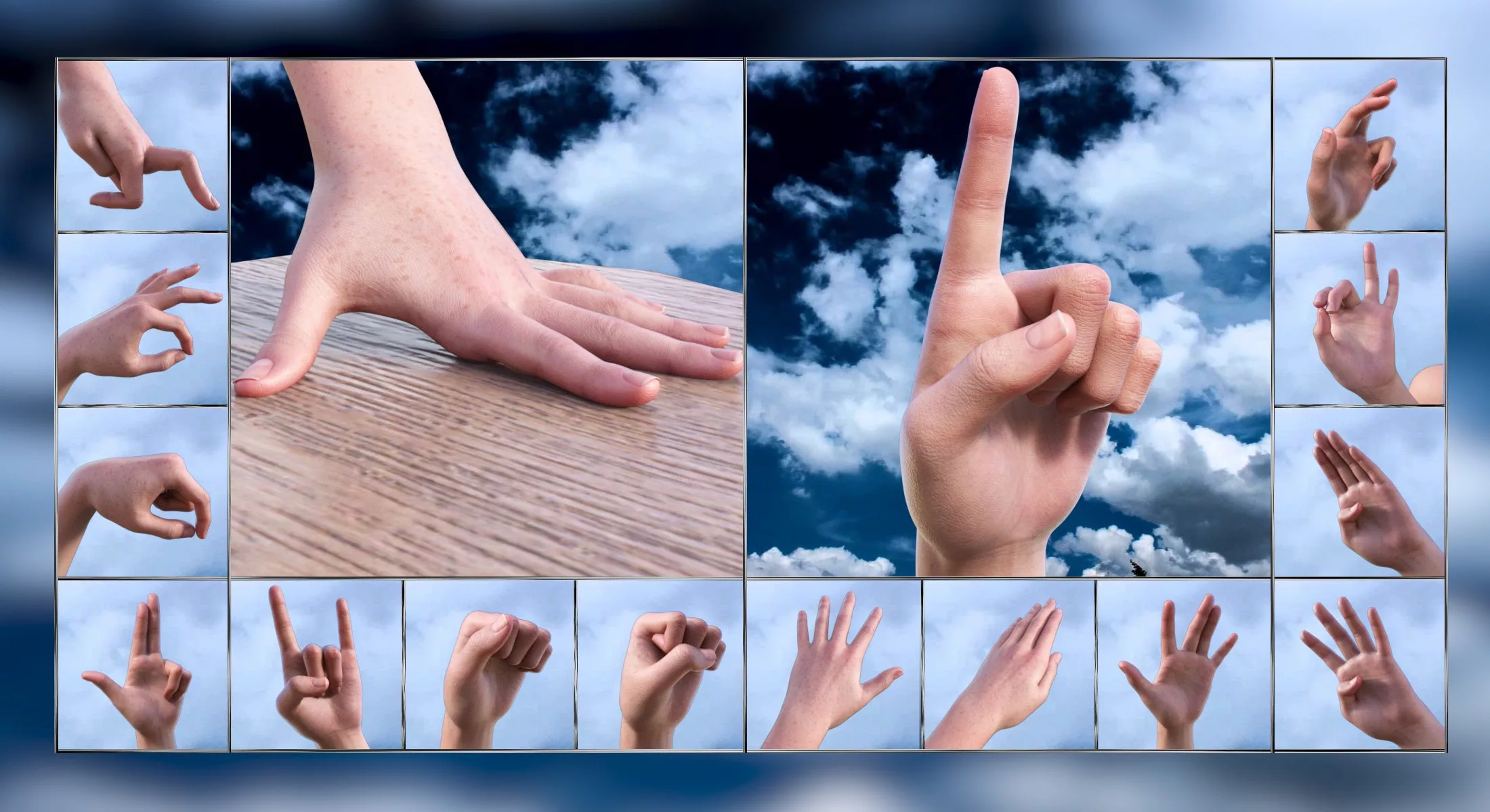 JW All Hands Collection Poses for Genesis 9