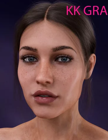 Kk Grace Character for Genesis 8.1 Female