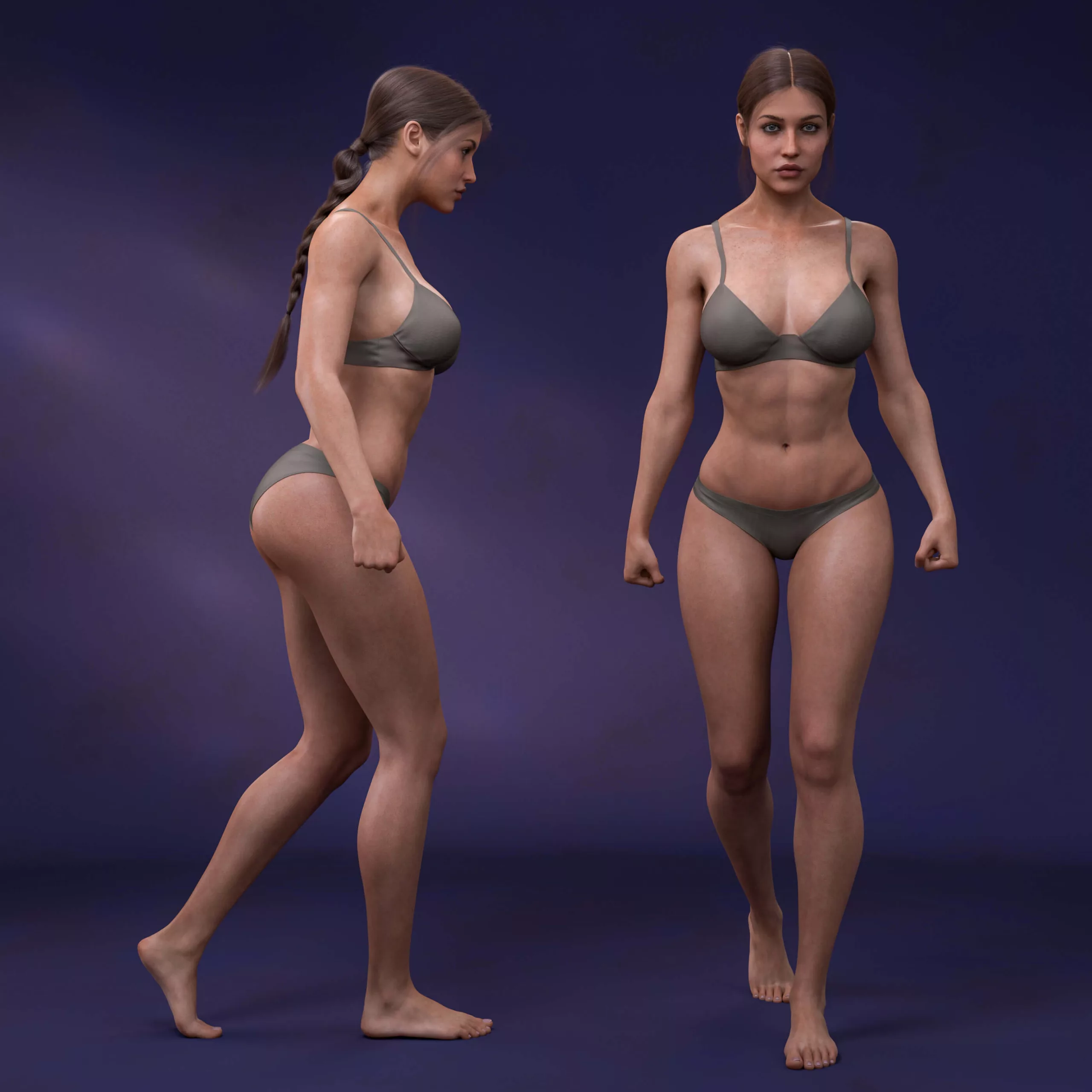 Kk Grace Character for Genesis 8.1 Female