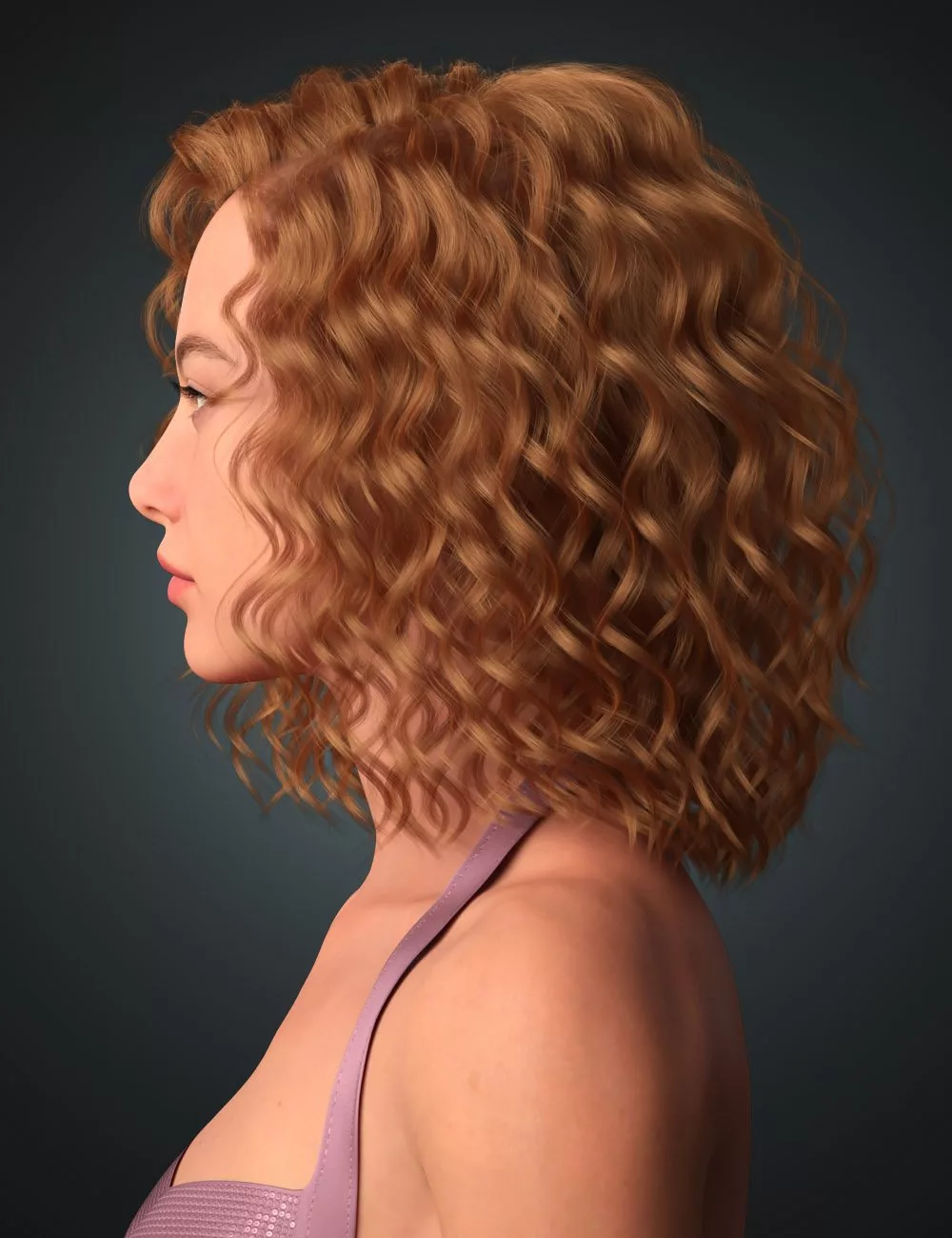 Nakitia Hair For Genesis 9 and 8 Female