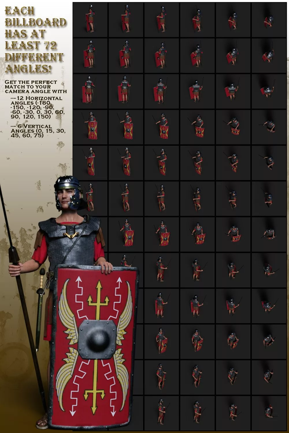 Now-Crowd Billboards - Roman Legionaries Standing (Roman Legion Vol VIII)