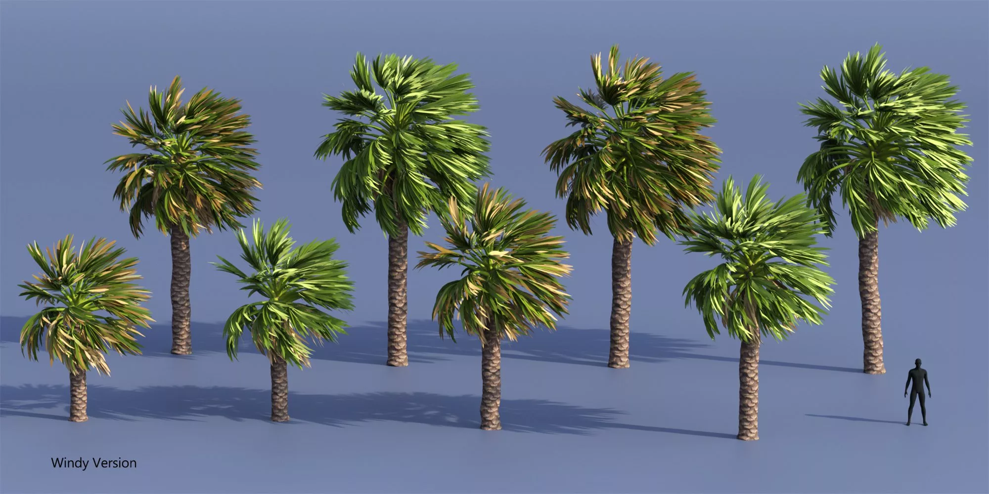 Predatron Fan Palm Vignette