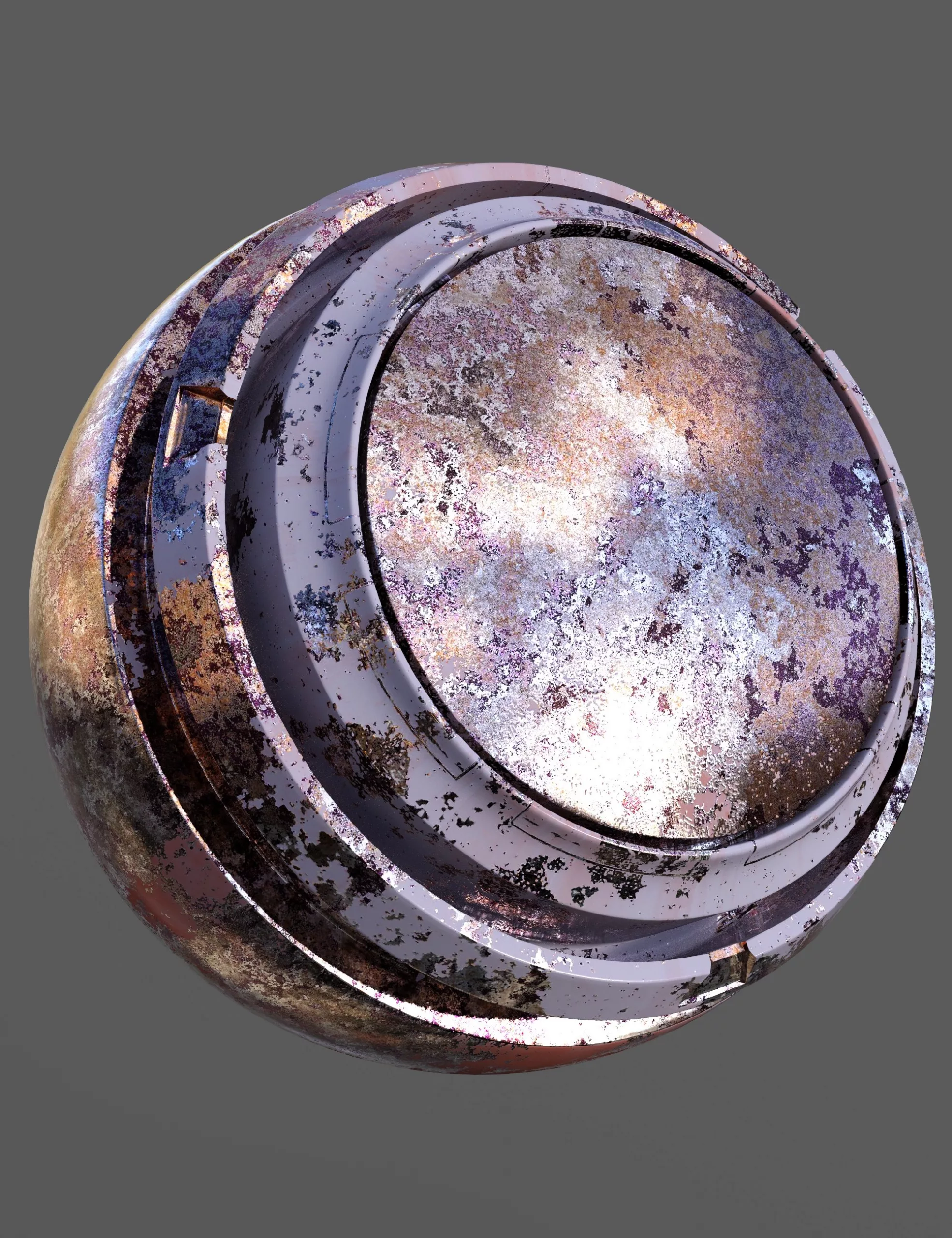 Rusted Metal Iray Shaders - Merchant Resource