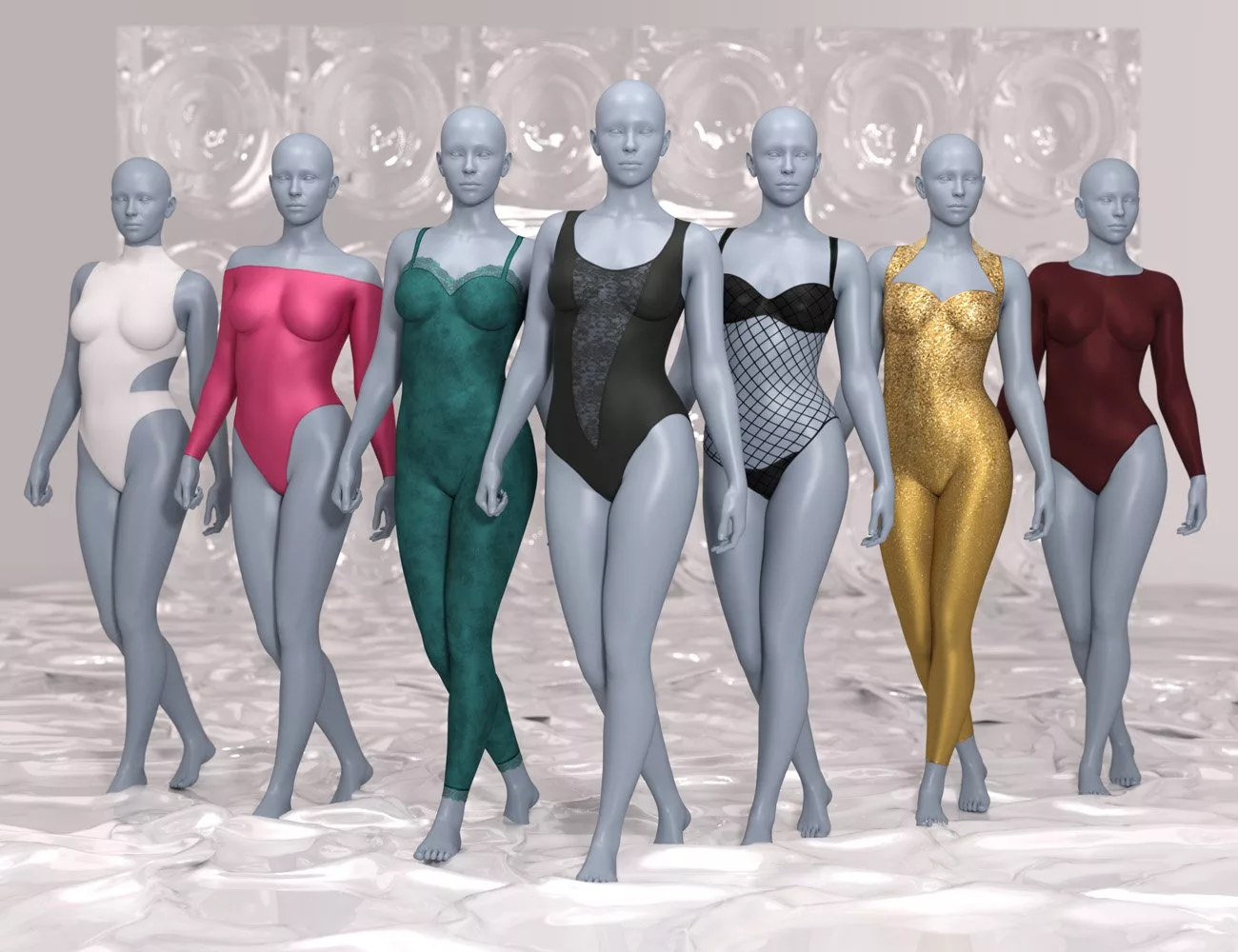 Sexy Skinz - Bodysuits Vol II for Genesis 9