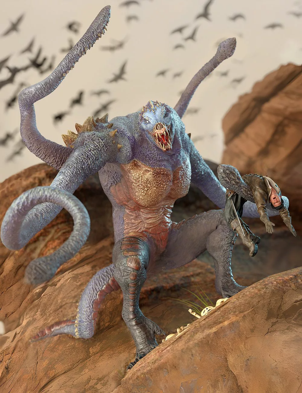 Tentakill HD for Genesis 8.1 Male