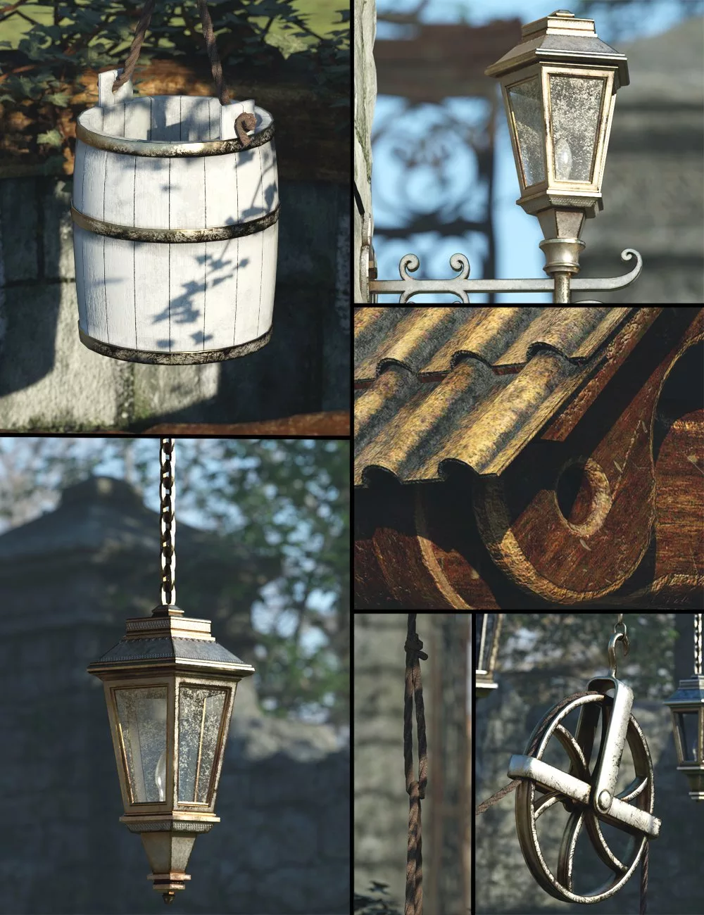 Wishing Well Textures