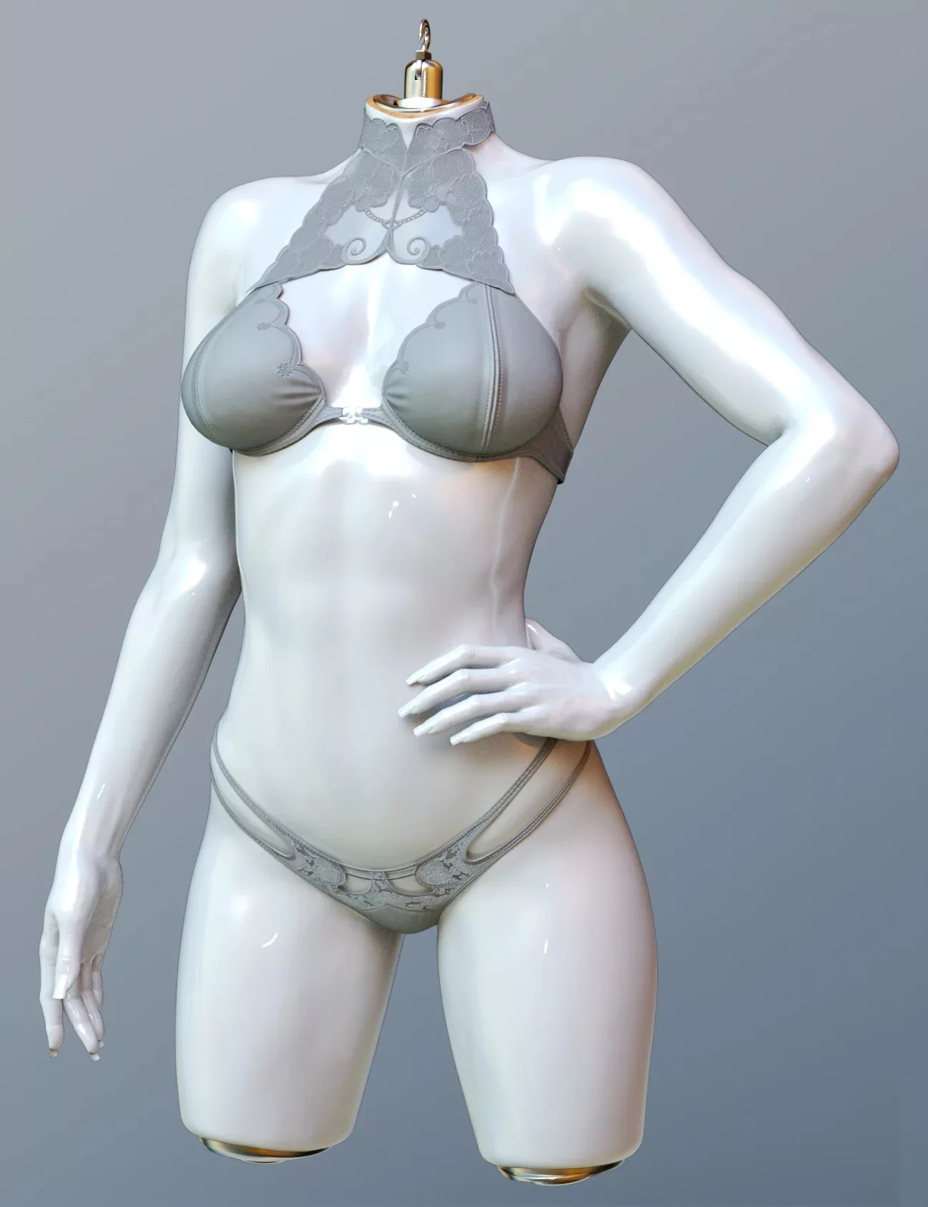 X-Fashion Feminine Lace Lingerie for Genesis 9