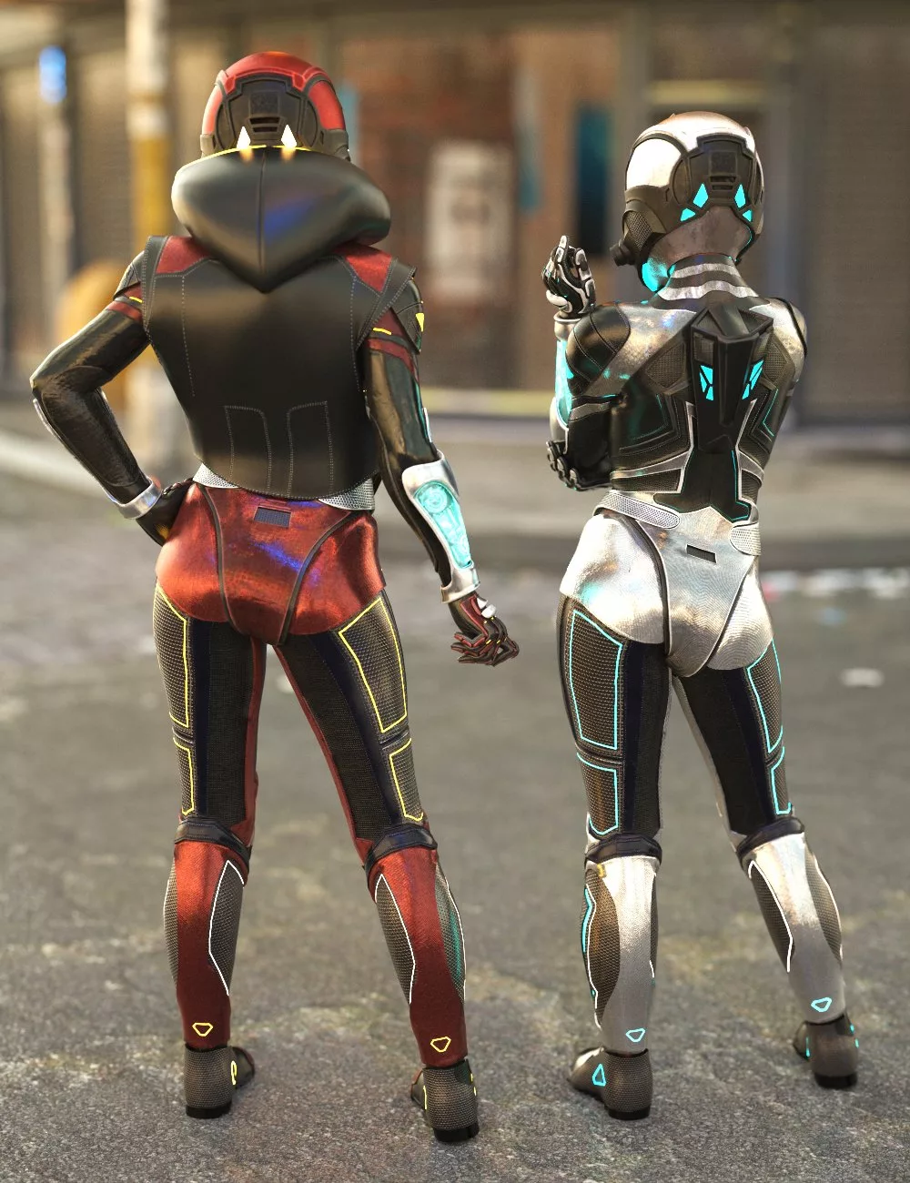 XI Cyber Riding Gear for Genesis 9