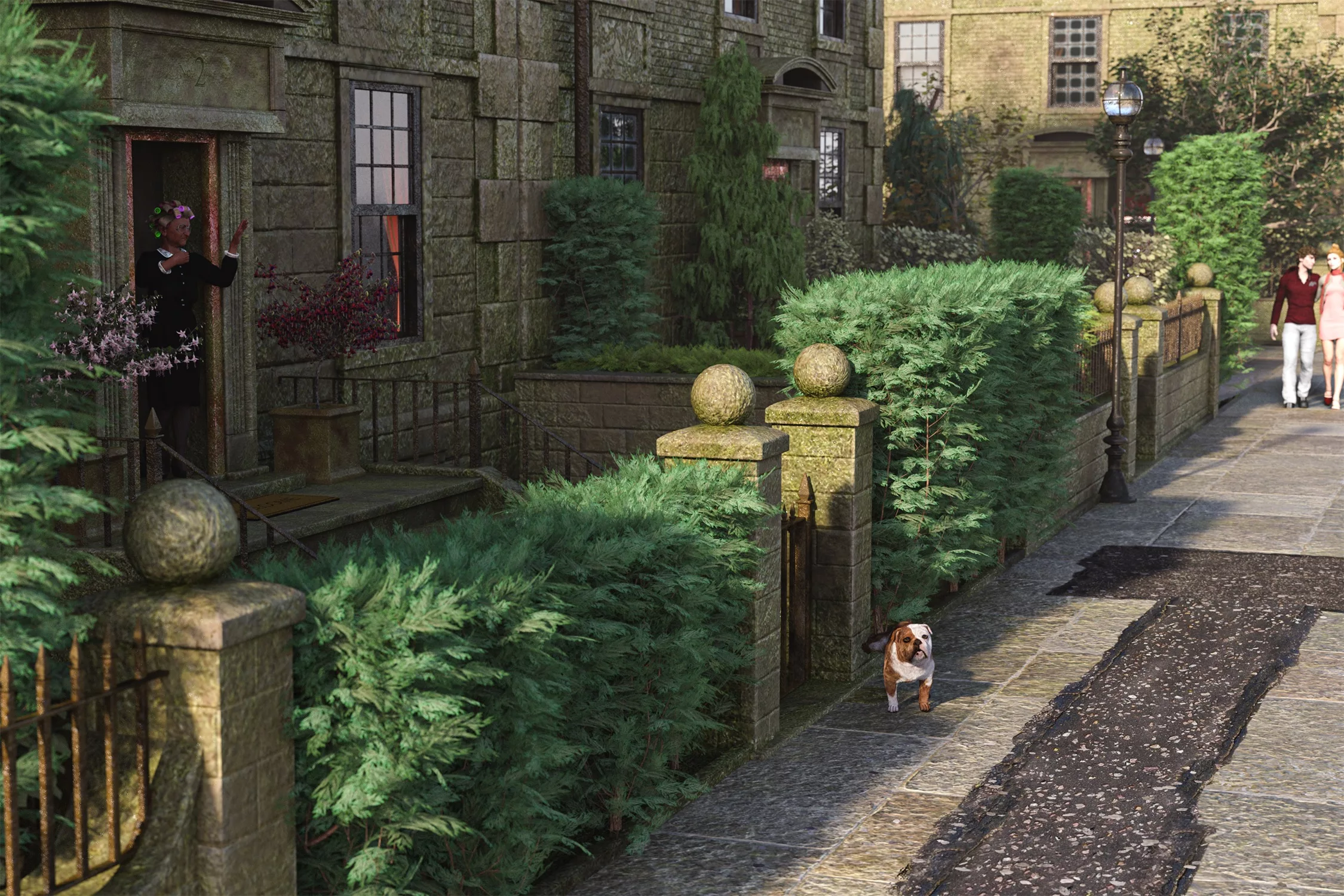 Lelandii Hedges - Conifer Clipped Hedges