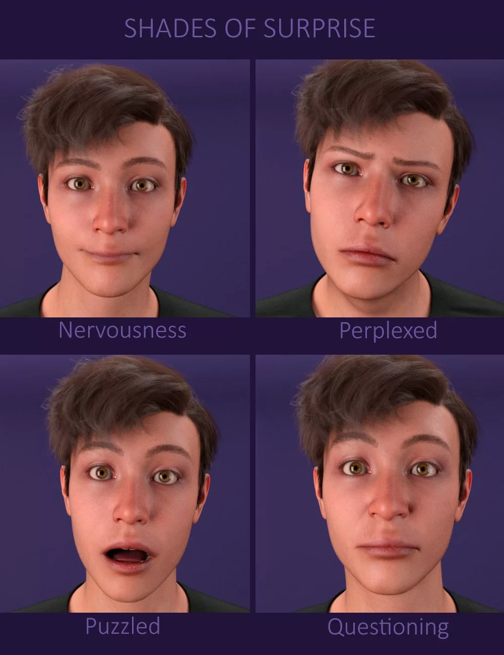 Shades of Emotion Bundle for Genesis 9