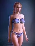 Bandeau Style Bikini for Genesis 9
