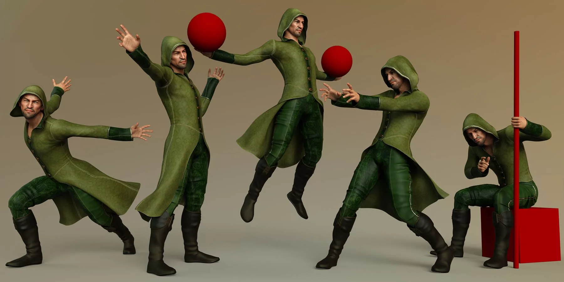 CDI Poses for Merlin 8.1