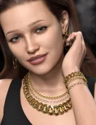 Chain Jewelry for Genesis 9