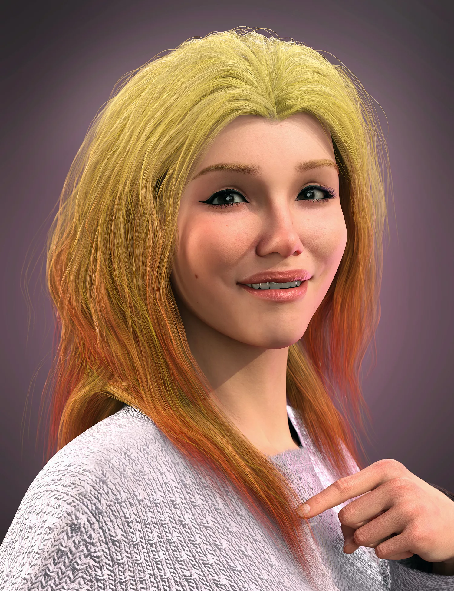 Panthera Hair for Genesis 9