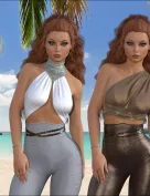 Fashion Double Bandana Tops G8-8.1F-G9