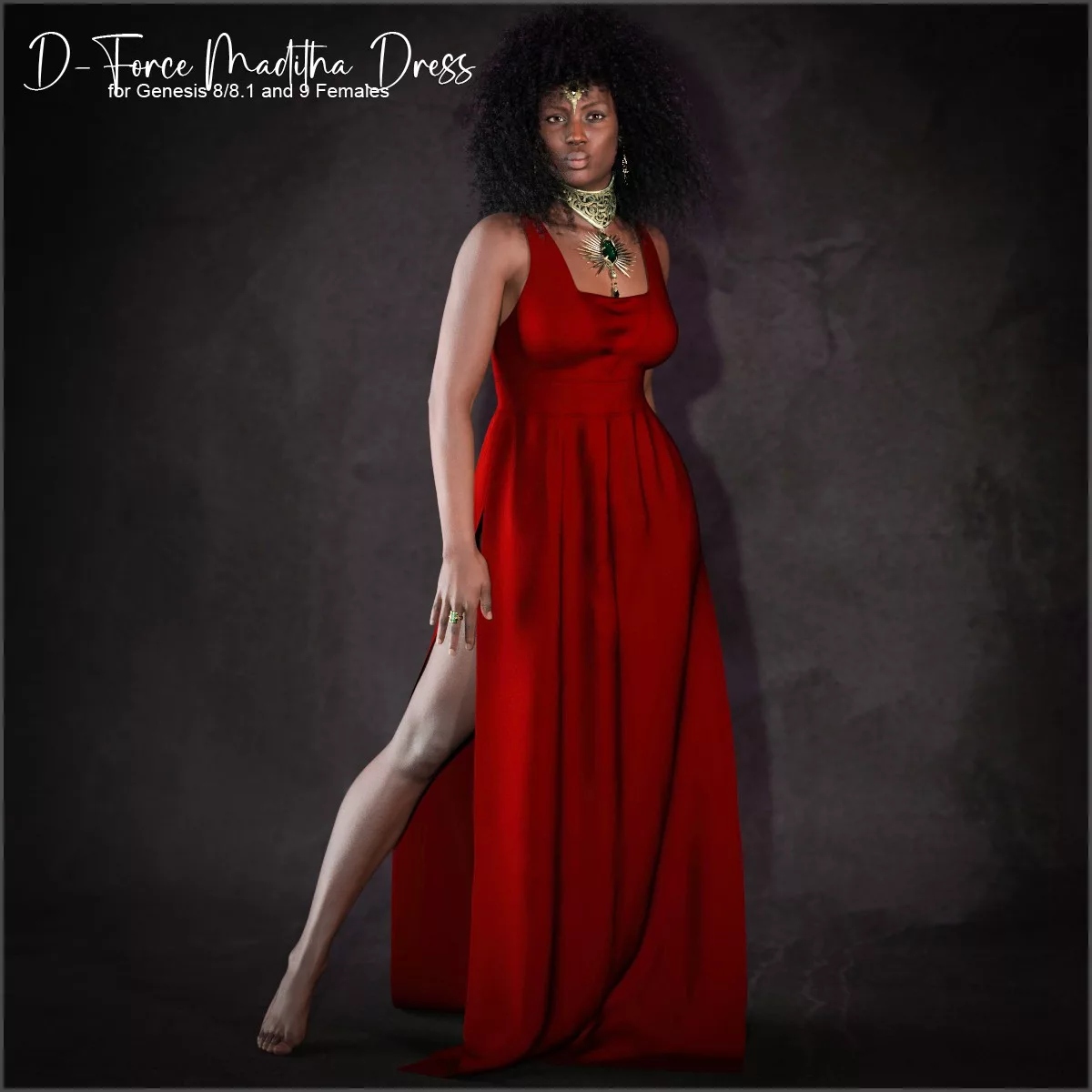 D-Force Maditha for Genesis 8 and 9 Females