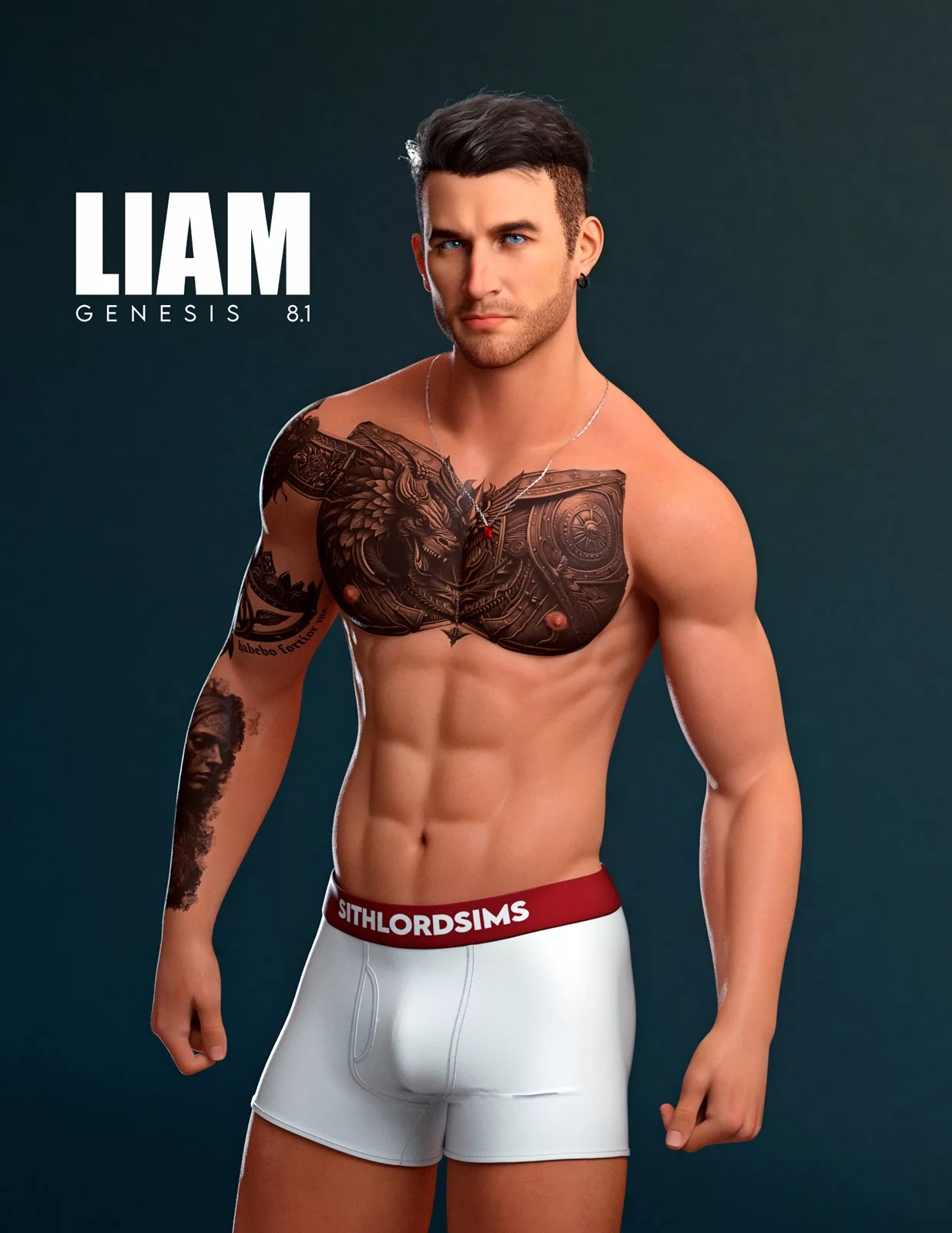 Liam for Genesis 8.1 Male