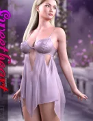 Sweetheart Textures for dForce Love Me Nightie