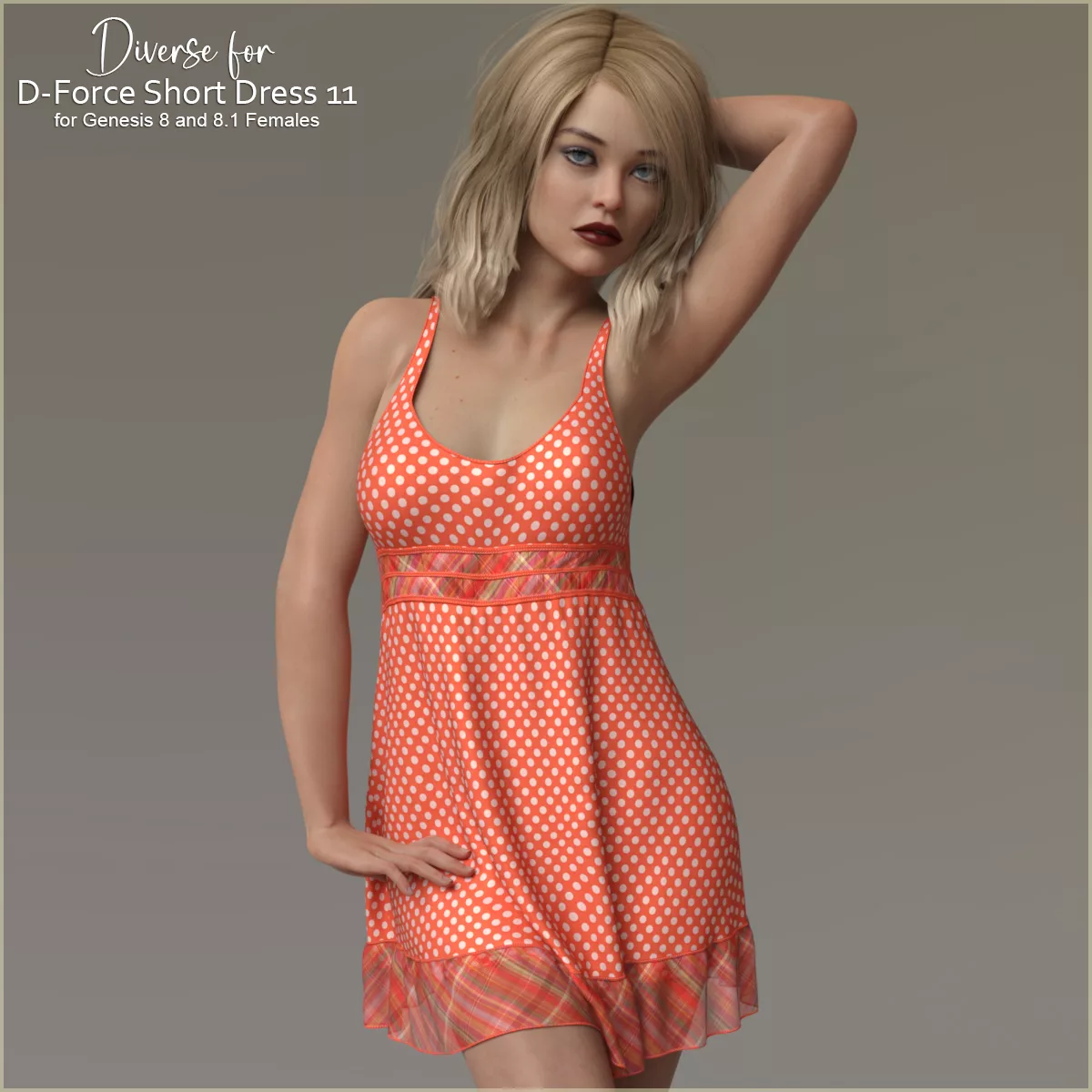Diverse for D-Force Short Dress 11 for G8F and G8.1F