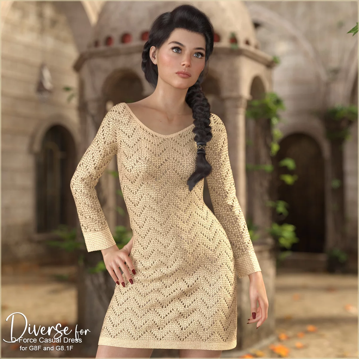 Diverse for D-Force Casual Dress for G8F & G8.1F