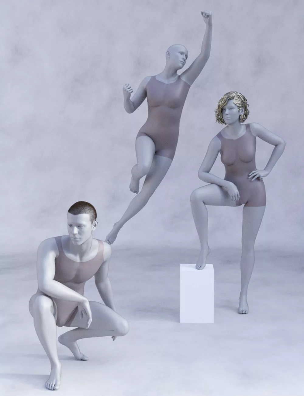 Muscleman Multi-Base Genesis 9 Poses