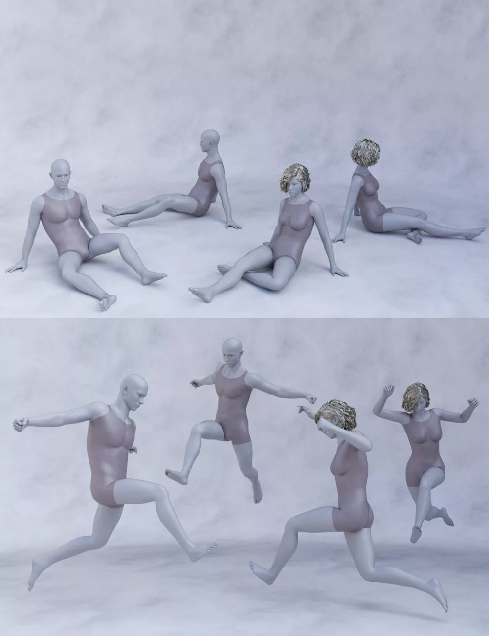 Muscleman Multi-Base Genesis 9 Poses