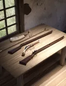 Renaissance Firearms Set