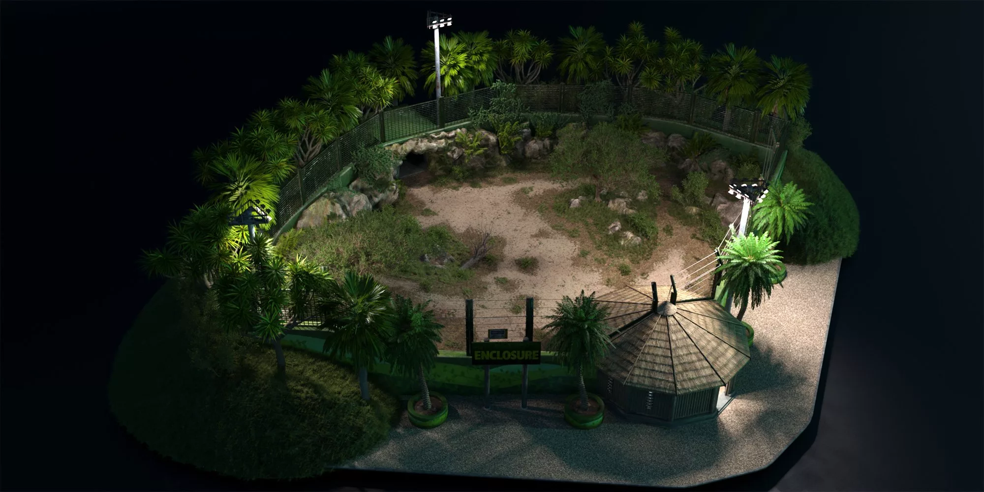 The Enclosure for Zoo Pool