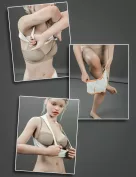 Undress and Get Dressed Poses with Clothes and Morphs Vol. 2 for G8 and 8.1