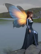 Aethereal Fairy Wings for Genesis 9 and 8