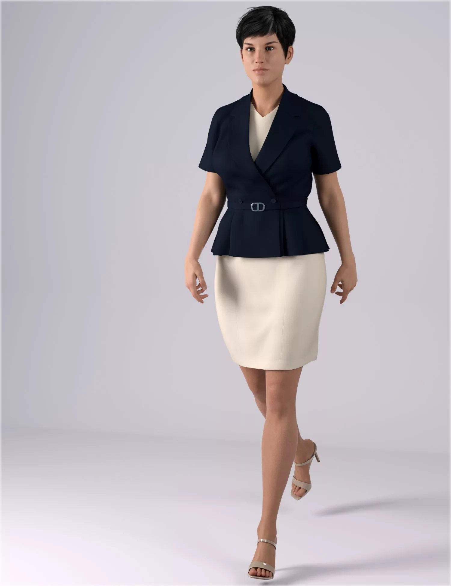dForce HnC Summer Office Outfits for Genesis 8.1 Females