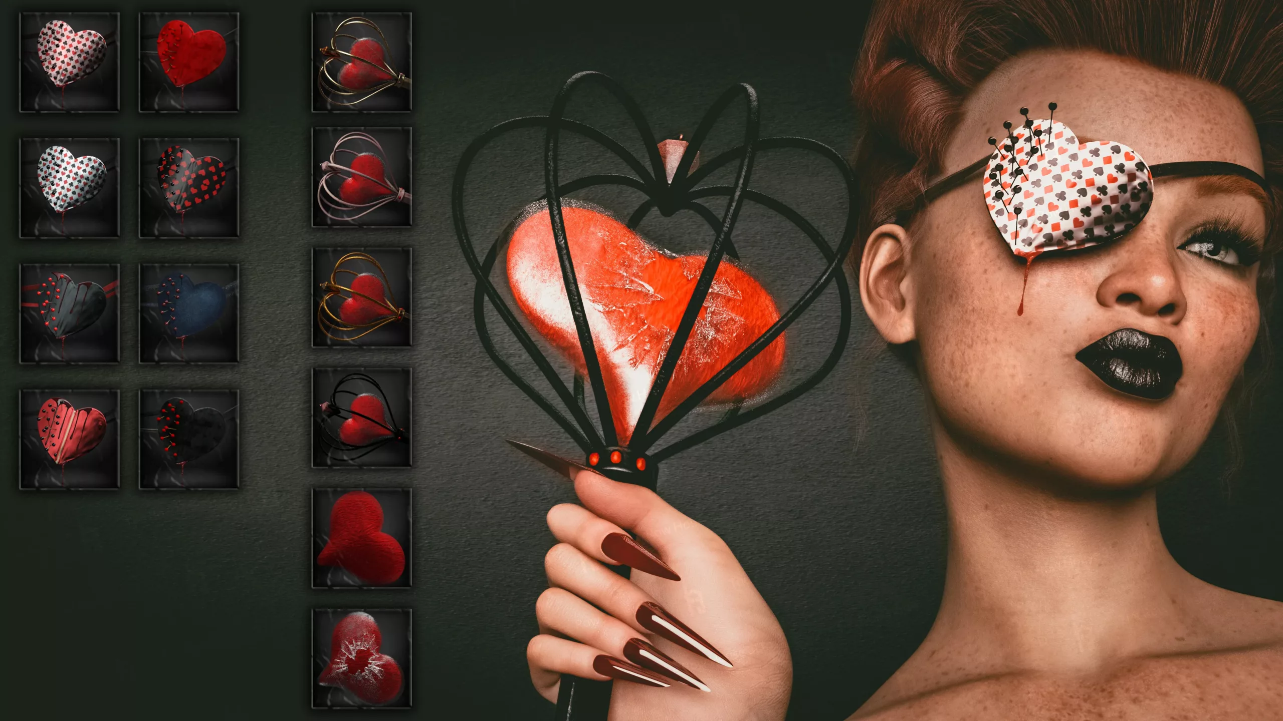 Elisabetta La Rein Magical Accessories Kit For Genesis 9, 8.1, and 8