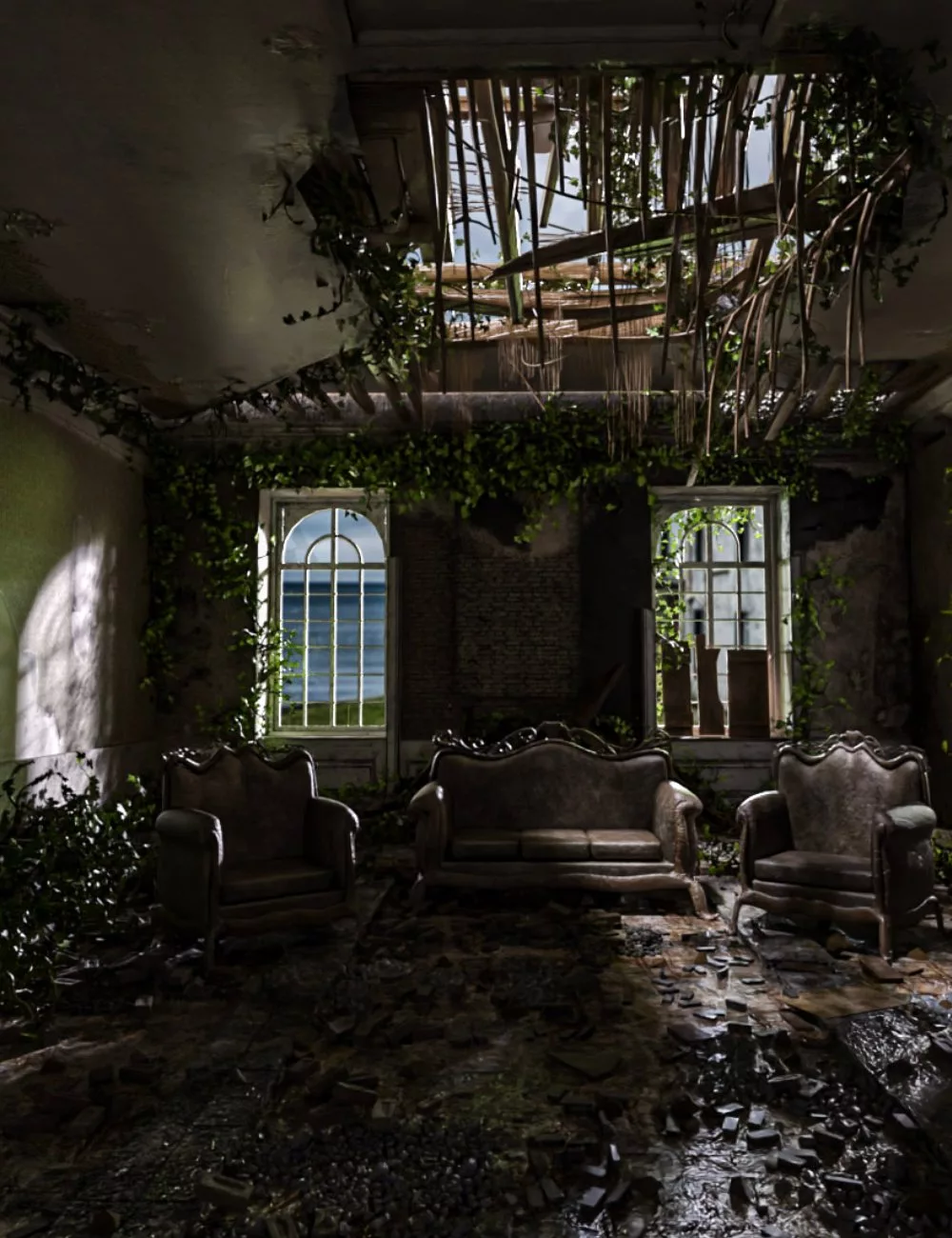 Forgotten Family Room