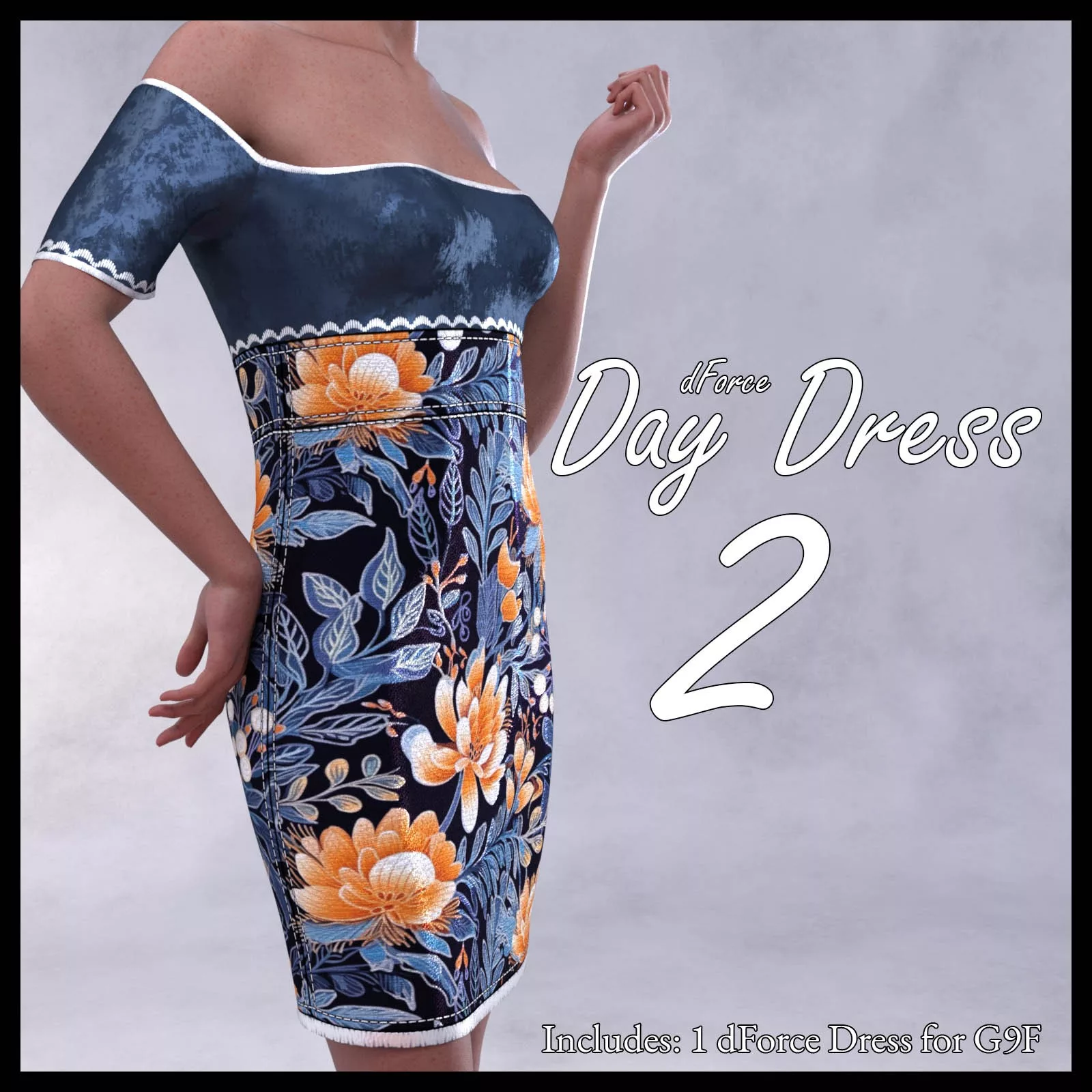dForce Day Dress 2 for G9F