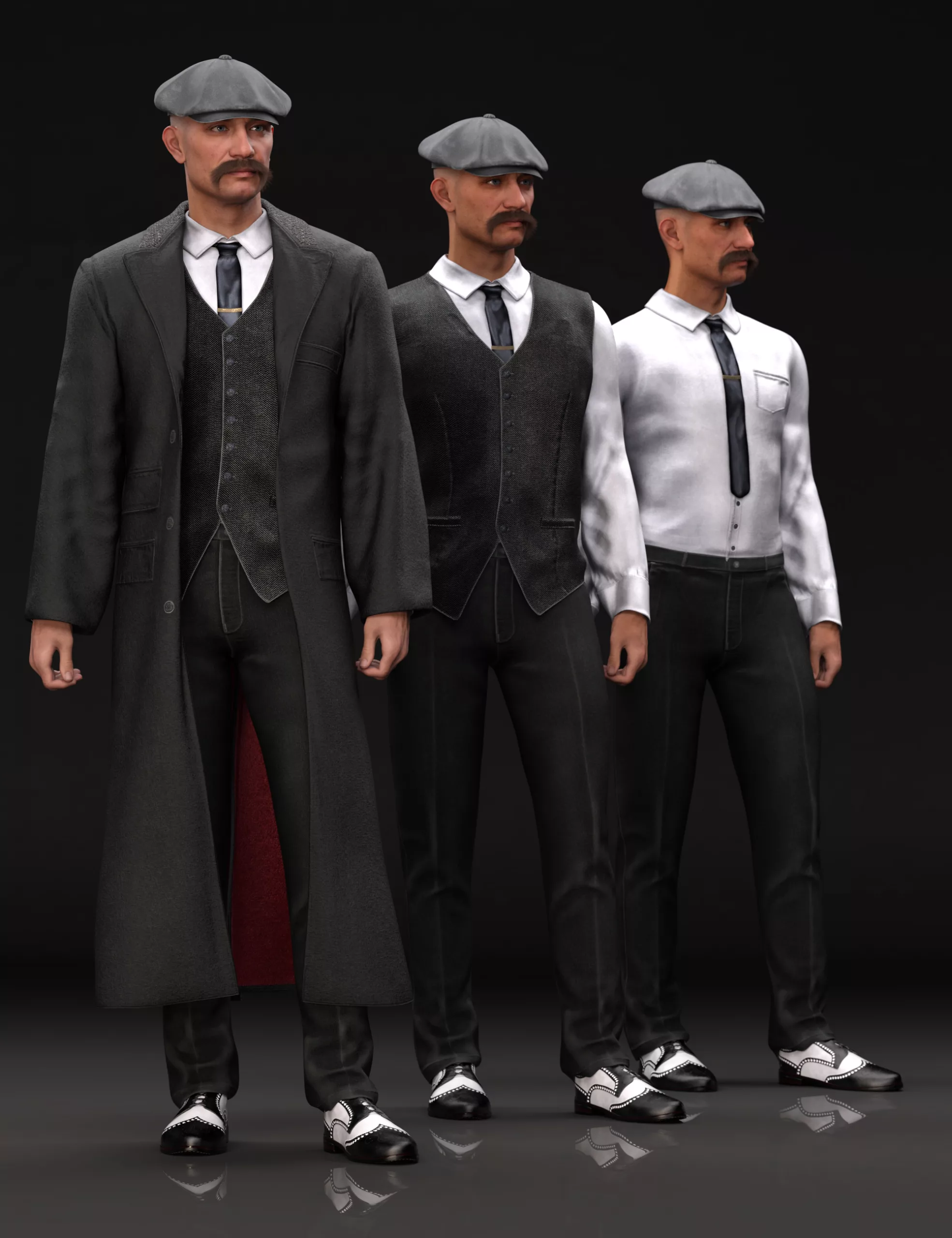 dForce Black Jack Outfit for Genesis 9