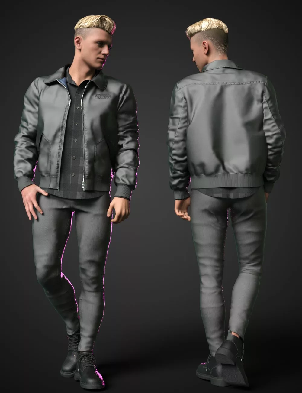 KuJ Fashion Jacket Suit for Genesis 9